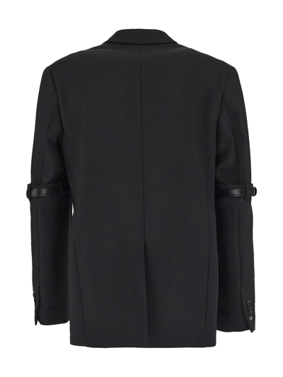 Shop Coperni Hybrid Oversize Taylor Jacket In Black