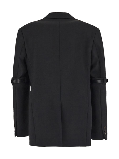 Coperni Single-breasted Long-sleeve Blazer In Black