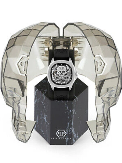 Pre-owned Philipp Plein Pwraa0123 High-conic Automatic Mens Watch 42mm 5atm