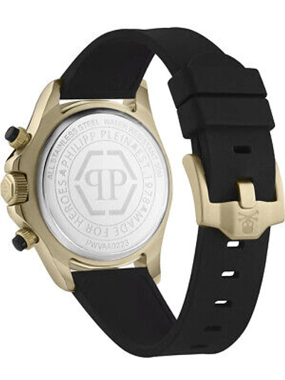 Pre-owned Philipp Plein Pwvaa0223 Street Couture Chronograph Mens Watch