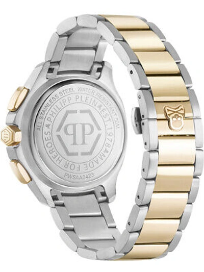 Pre-owned Philipp Plein Pwsaa0423 High-conic Chronograph Mens Watch 44mm