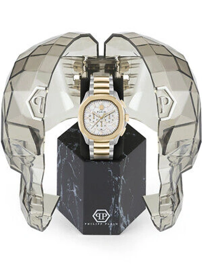 Pre-owned Philipp Plein Pwsaa0423 High-conic Chronograph Mens Watch 44mm