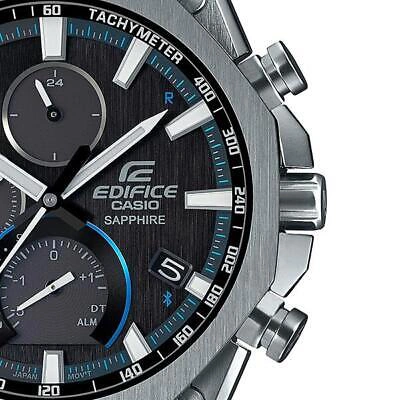 Pre-owned Casio Edifice Eqb-1100xydb-1ajf Flat Design Smartphone Link Bluetooth Men Watch
