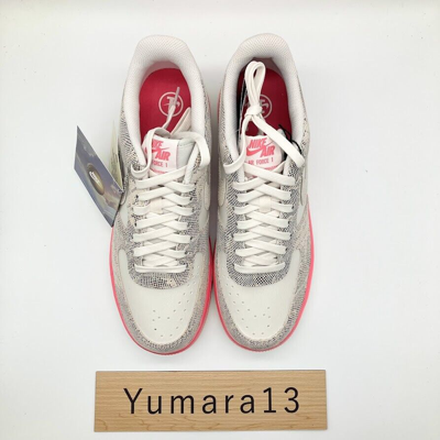 Pre-owned Nike Women's Air Force 1 Low Our Force 1 Snakeskin Dv1031-030 Women's Size In Pink