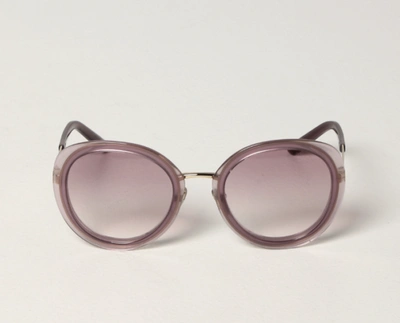 Pre-owned Prada Pr-54ys-05y020-54 Opal Sunglasses In Clear