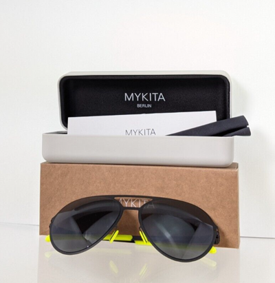 Pre-owned Mykita Brand Authentic  Gustl Col. F25 56mm Matte Black Frame In Gray