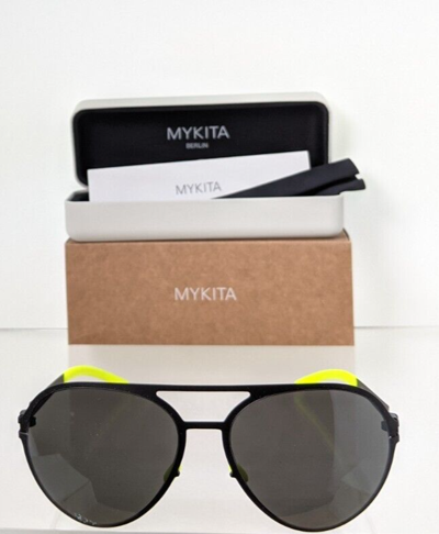 Pre-owned Mykita Brand Authentic  Gustl Col. F25 56mm Matte Black Frame In Gray