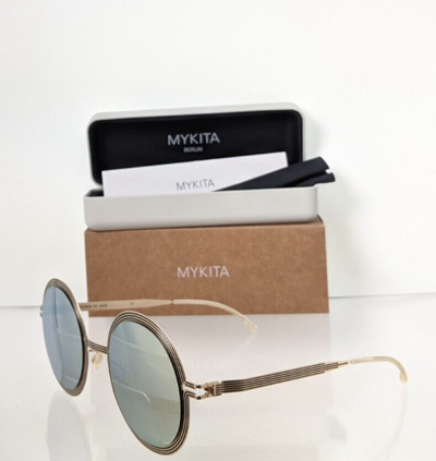 Pre-owned Mykita Brand Authentic  Sunglasses Studio 6.3 Col. 342 53mm In Grey & Gold