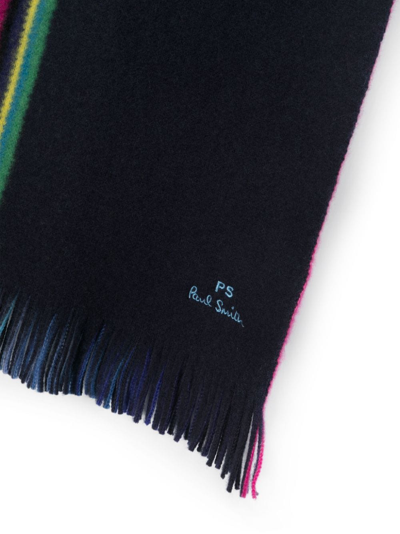 Shop Ps By Paul Smith Wool Scarf