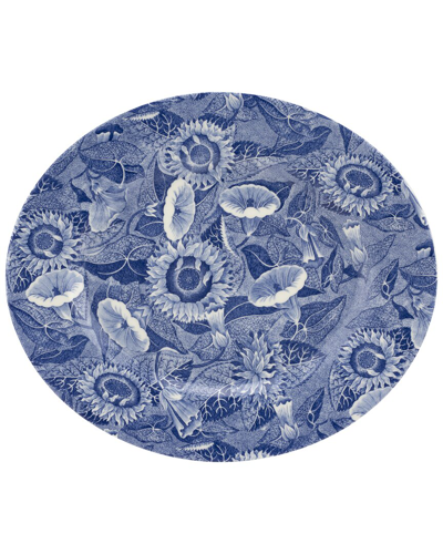 Shop Spode Blue Room Sunflower Oval Platter