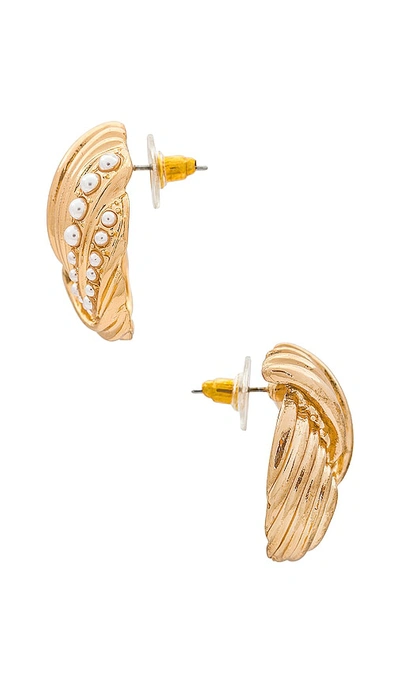 Shop 8 Other Reasons Knotted Stud Earring In Gold