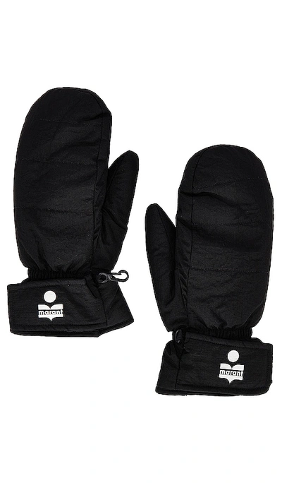 Shop Isabel Marant Terka Gloves In Black