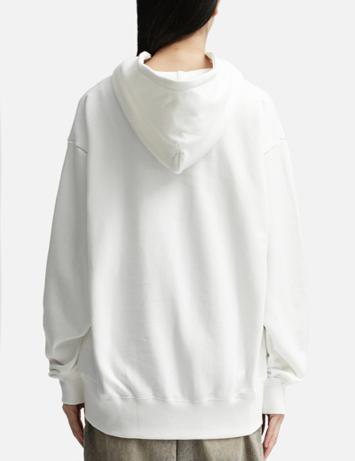 X-girl × T-rex Sweat Hoodie In White