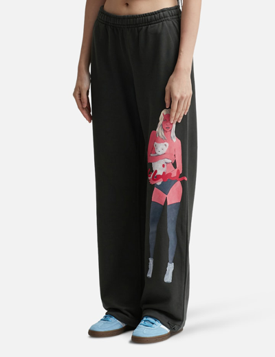 X-girl × T-rex Sweatpants In Black | ModeSens