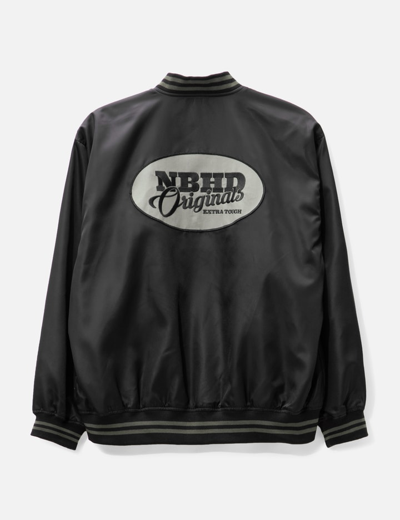 Neighborhood Baseball Jacket In Black | ModeSens