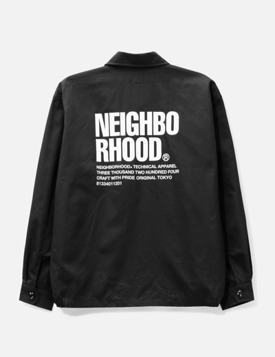 Shop Neighborhood Zip Work Jacket In Black