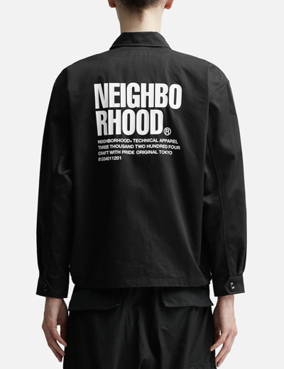 Shop Neighborhood Zip Work Jacket In Black