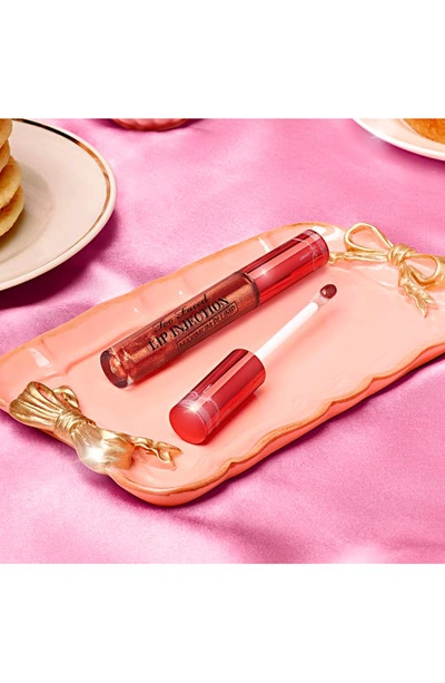 Too Faced Lip Injection Maximum Plump Extra Strength Lip Plumper In Maple Syrup Pancakes