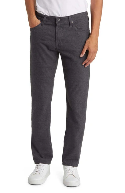 Shop Ag Everett Slim Straight Leg Pants In Anthracite