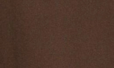 Frame Frankie Ruched Puff Sleeve Tee In Espresso