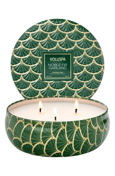 Shop Voluspa Noble Fir Garland Candle 5-wick Hearth Candle, 120 oz