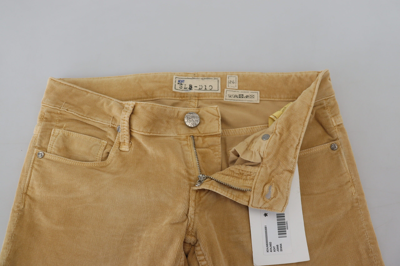 Shop Acht Brown Cotton Corduroy Low Waist Women Casual Women's Jeans