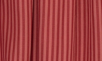 Shop Peek Aren't You Curious Kids' Mix Print Long Sleeve Cotton Dress In Red Print