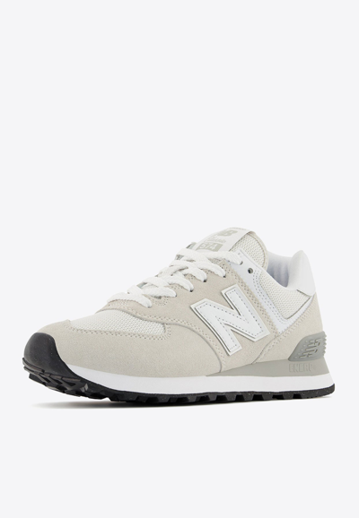 New Balance Streamlined Mesh Sneakers With Reinforced Rubber Outsole In Gray