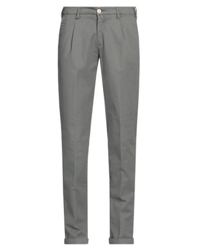 Shop Barbati Man Pants Grey Size 28 Cotton, Elastane