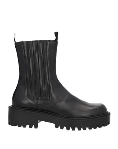Shop Vic Matie Vic Matiē Woman Ankle Boots Black Size 10 Soft Leather