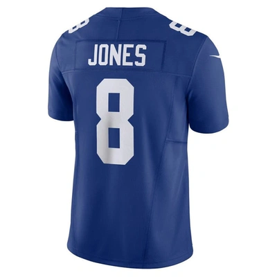 Men's Nike Daniel Jones Royal New York Giants Vapor F.U.S.E. Limited Jersey