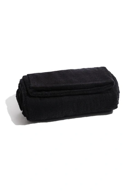 Higherdose Sauna Blanket Towel Insert In Black