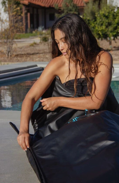 Higherdose Sauna Blanket Towel Insert In Black