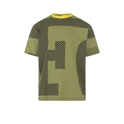 Ferrari Flunga Hologram-print T-shirt In Yellow