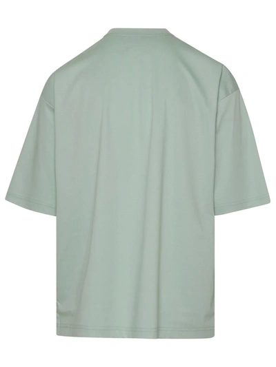 Shop Lanvin Green Willy Cotton T-shirt