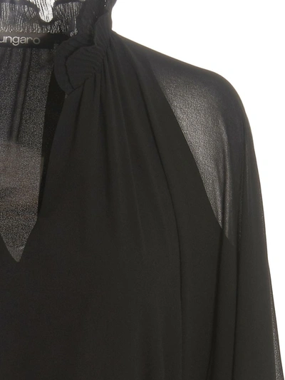 Shop Ungaro 'ziva' Dress In Black