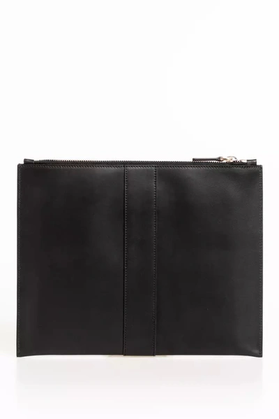 Shop Trussardi Black Leather Men's Wallet