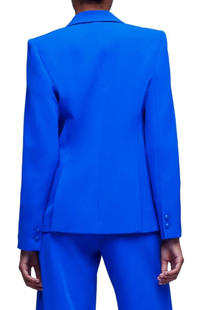 Shop L Agence Chamberlain Blazer In Pop Blue