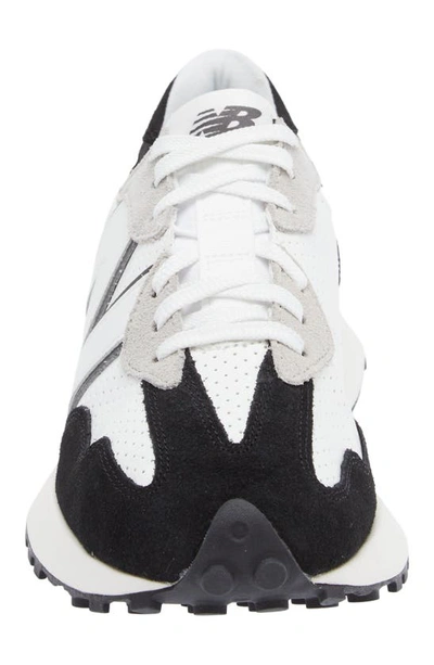 Shop New Balance 327 Sneaker In White/ Black/ Grey