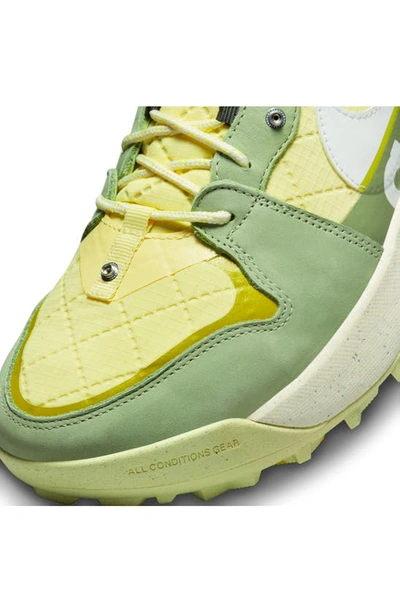 Shop Nike Acg Lowcate X Future Movement Hiking Sneaker In Oil Green