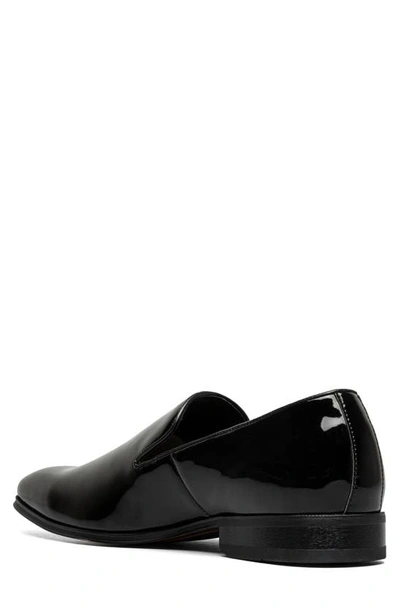 Florsheim Atlanta Plain Toe Loafer In Black Patent