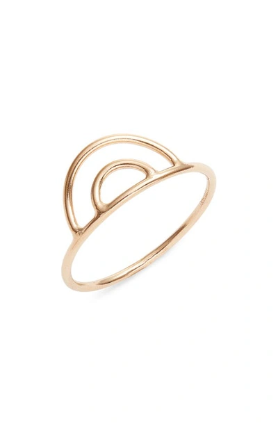 Shop Set & Stones Mallory Ring In Gold