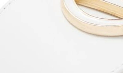 Valentino By Mario Valentino Bugola Slide Sandal In White