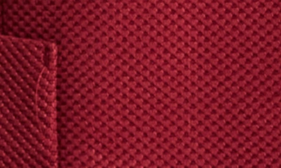 Shop Tom Baine Performance Two-button Waffle Sport Coat In Burgundy