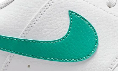 Shop Nike Court Vision Next Nature Sneaker In White/ Clear Jade