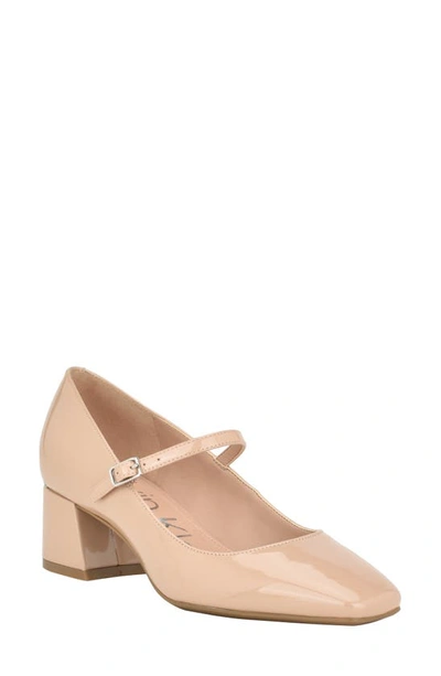 Calvin Klein Marlay Mary Jane Pump In Beige ModeSens