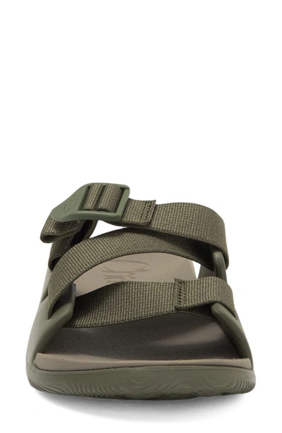 Shop Chaco Chillos Slide Sandal In Fossil