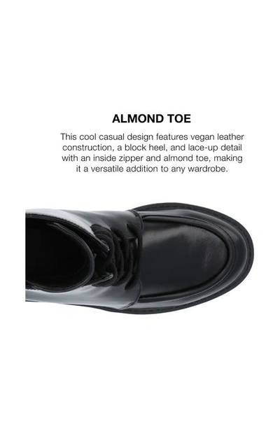 Journee Collection Nikks Combat Boot In Black