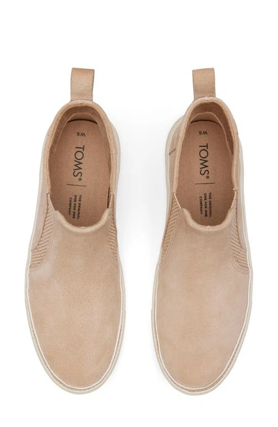 Shop Toms Bryce High Top Slip-on Sneaker In Natural