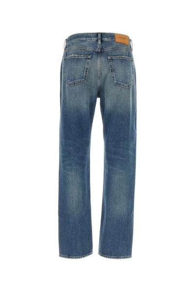 Shop Burberry Man Jeans In Blue